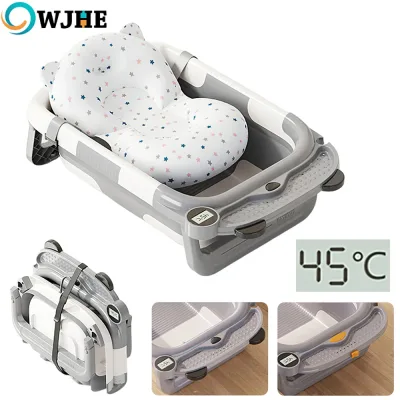 Baignoire de voyage bébé avec coussin flottant