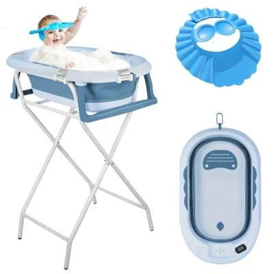 Baignoire pliable bébé avec support