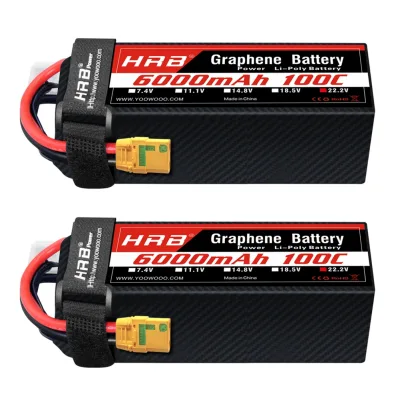 Batterie LiPo 6S 6000 mAh pour modèle réduit