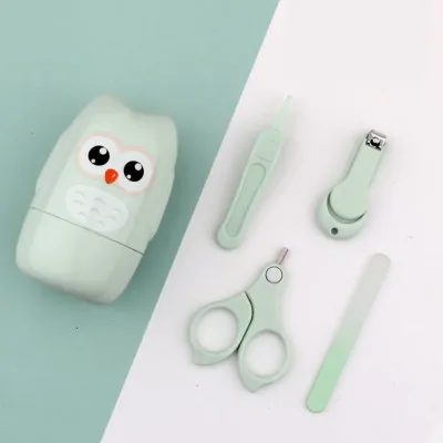 Kit de soin des ongles bébé en inox et ABS